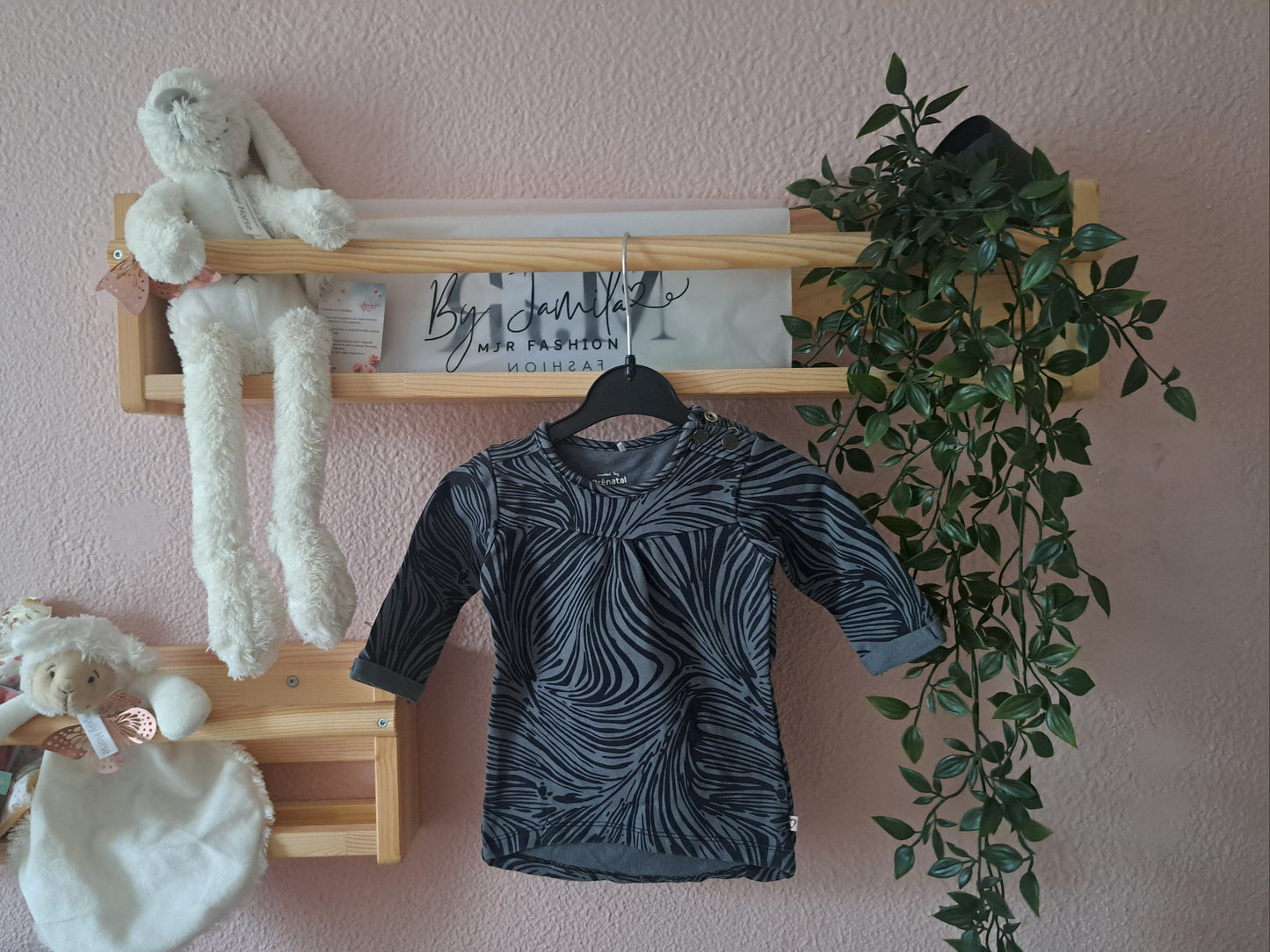 Zebra jurkje - recht model 🦓
