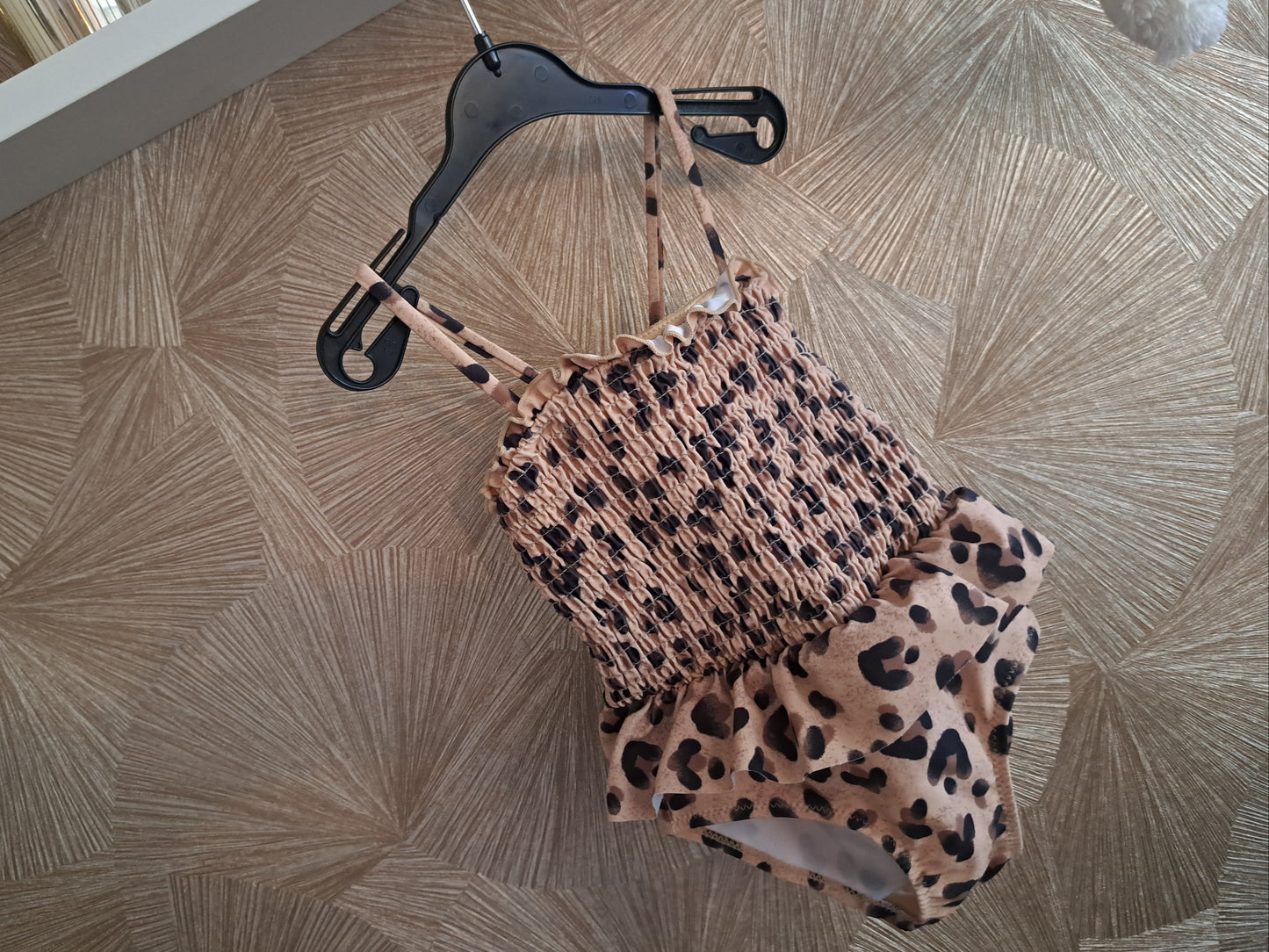 Badpak bloemetjes & panterprintje 🪷🐆