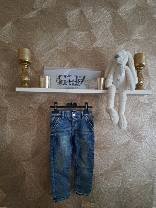 Straight jeans - 2 kleurtjes 🩶💙