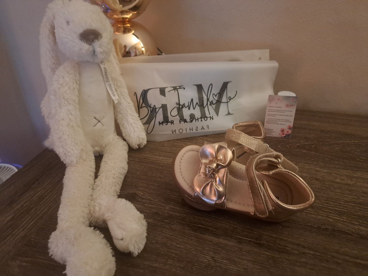 Slippertjes met strik 🎀