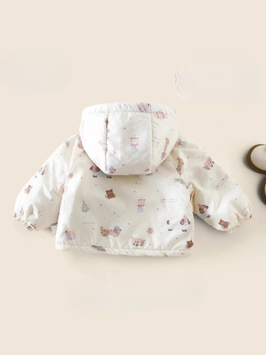 ByJamila - Schattig Herfst/Regenjasje met Vrolijke Print ππβ