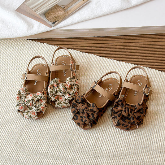 ByJamila - Sandalen met Panterprint of Bloemetjes πΈπ