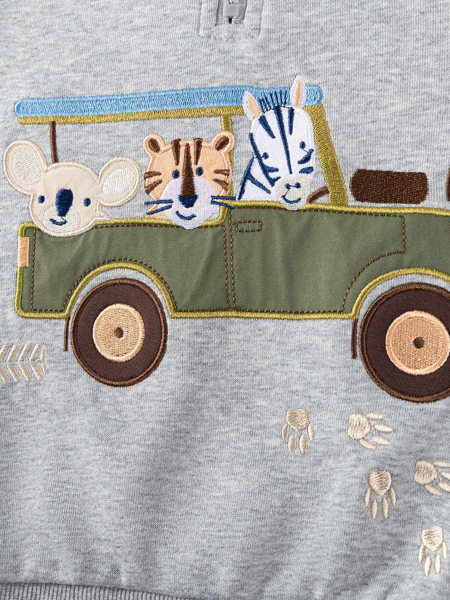 ByJamila β Little Safari Car Joggingpakje π»