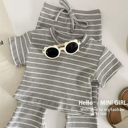 ByJamila - Timeless Stripes Flare Set π€π€