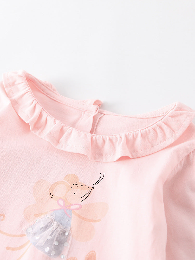 ByJamila – Pink Collar Long-Sleeve