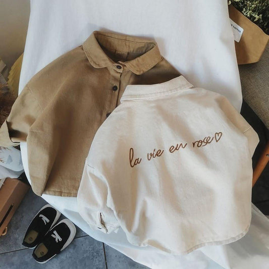 ByJamila β Katoenen Blouse βLa Vie en Roseβ πΈπ