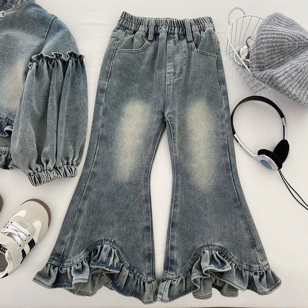 ByJamila β Zacht Denim Hartjes Setje ππ