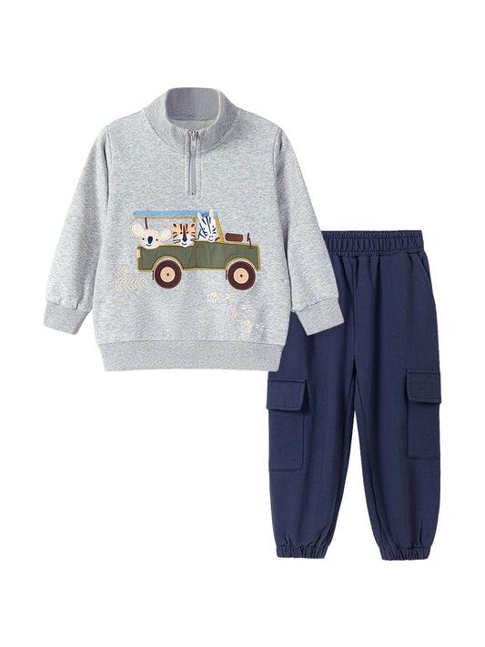 ByJamila β Little Safari Car Joggingpakje π»