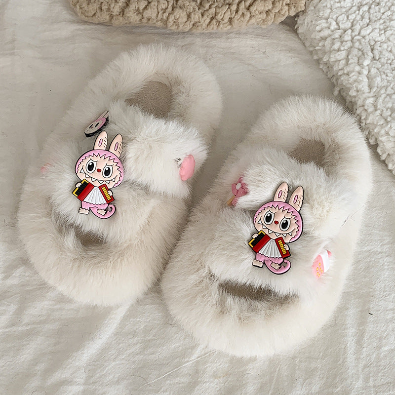 ByJamila – Labubu Slofjes 4 Kleuren “Cozy Toes” 🧦