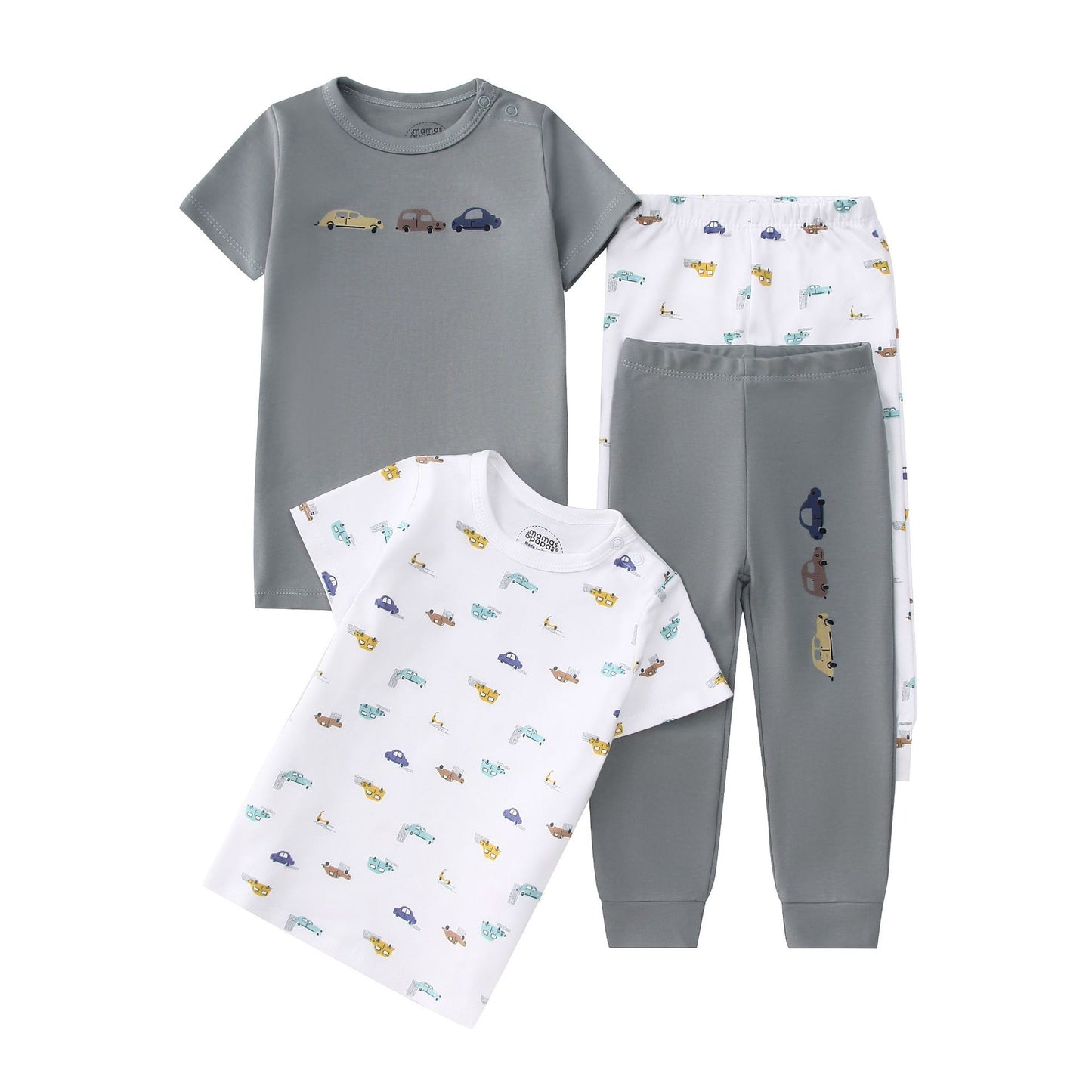 ByJamila – 4-Pack Baby Pyjama’s 🌙✨