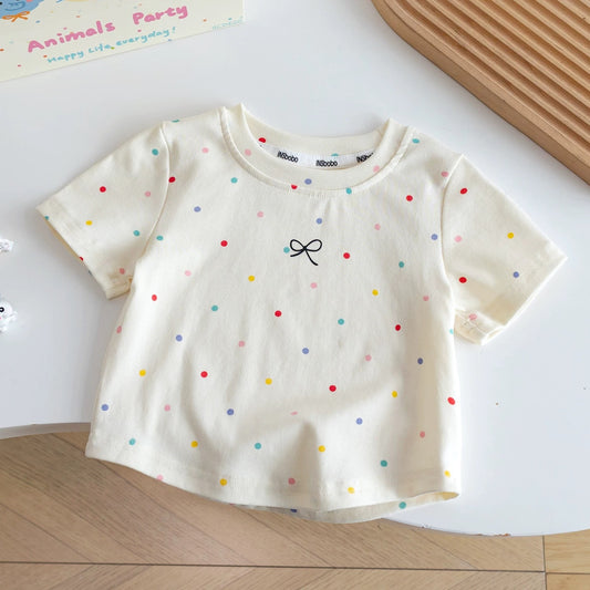 ByJamila β Katoenen Shirtje met Strikje π€π