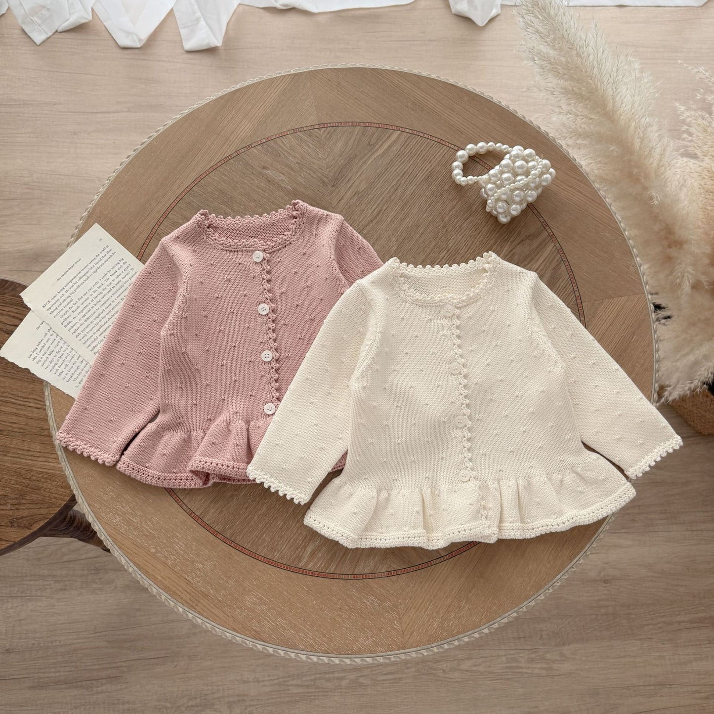 ByJamila - Sweet Blossom Knit Cardigan 🌸🧸