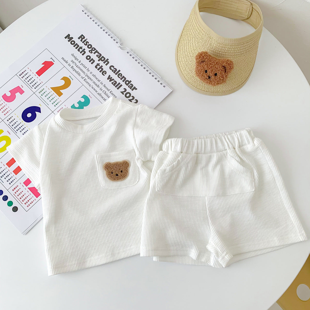 ByJamila - Teddy Rib Summer Set 🧸☀️
