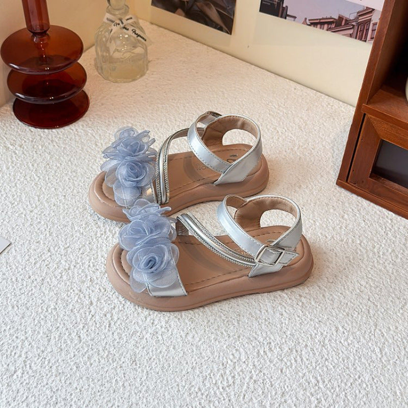 ByJamila - Kinder Sandalen met Bloemetjes ๐ผ
