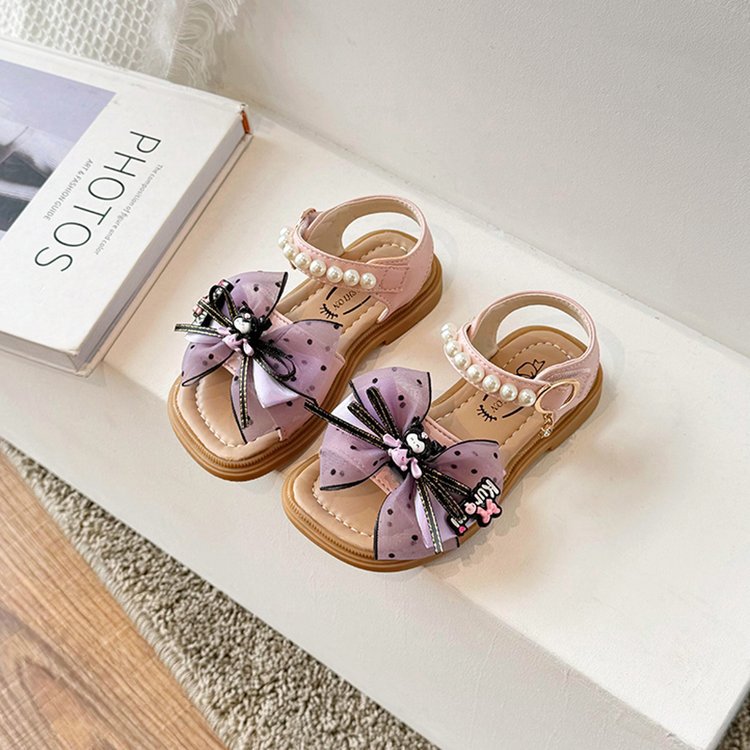 ByJamila - Kinder Sandalen met Grote Strik π