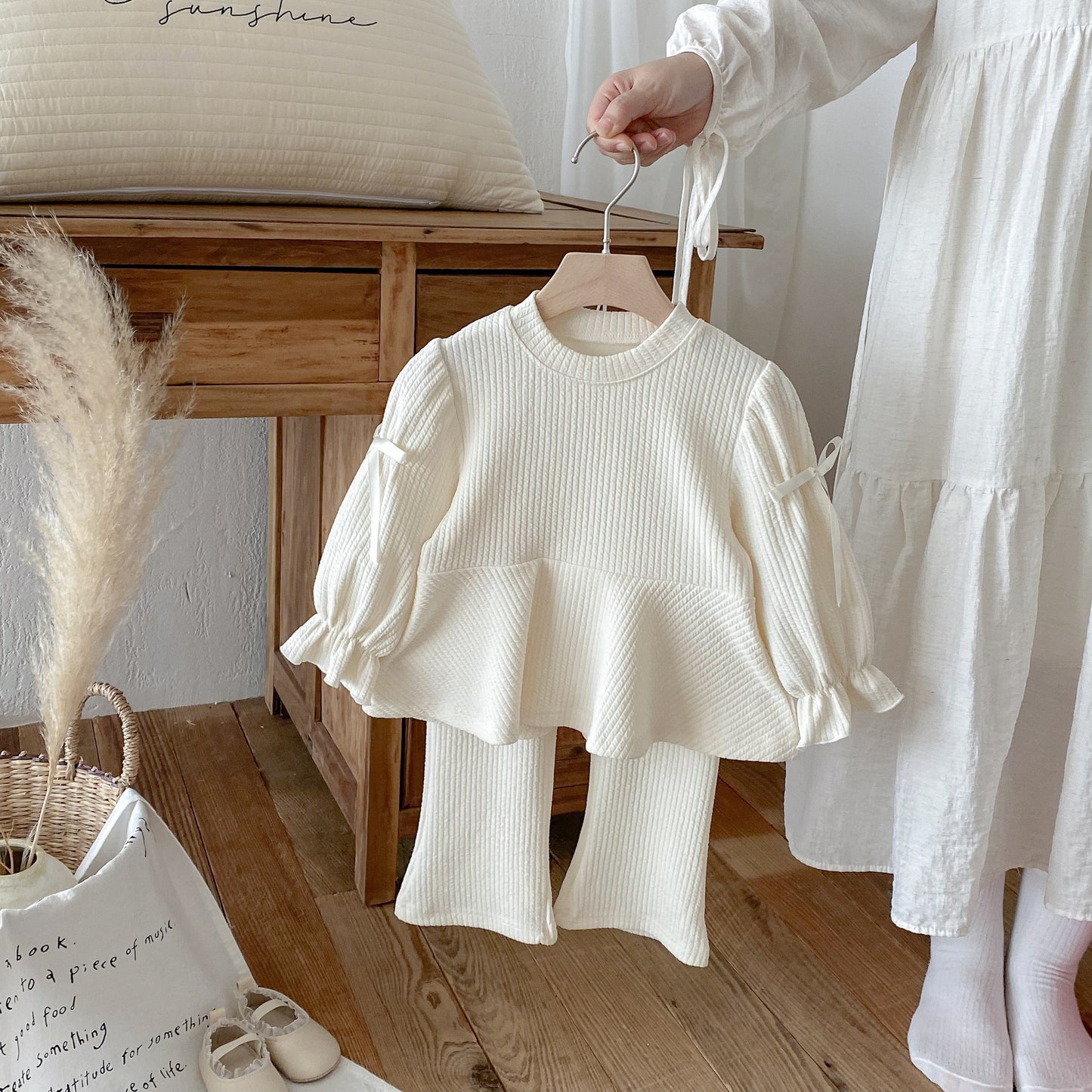 ByJamila โ Ruffled Bell Bottoms Set ๐ธโจ
