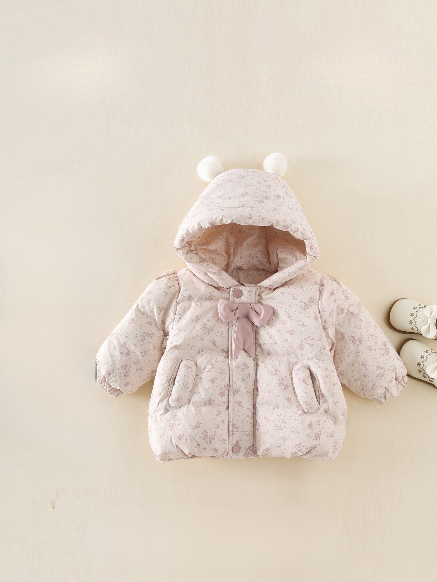 By Jamila – Schattig Roze Jasje met Oortjes “Bunny Dreams” 🐰