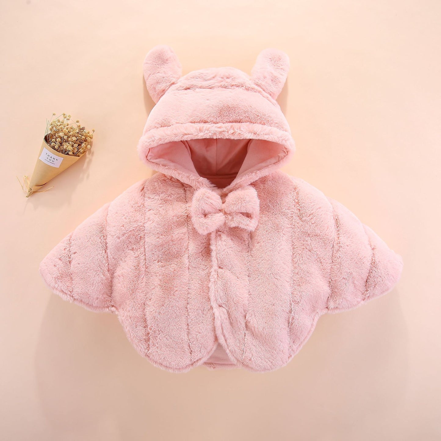 ByJamila - Knusse Fleeceponcho voor Kleine Avonturiers 🐥✨