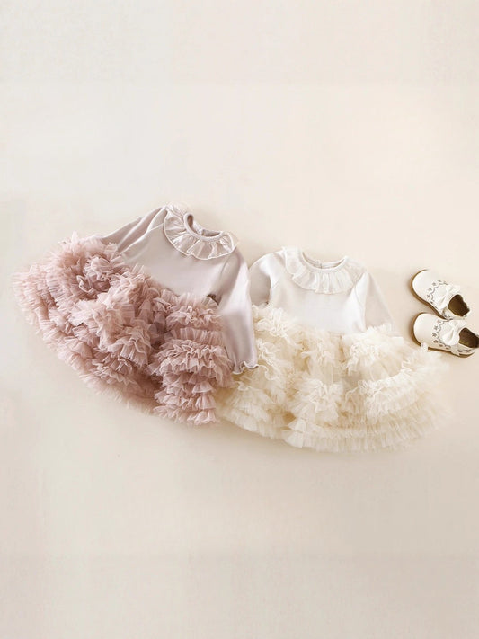 ByJamila – Prinsessenjurkje met Tule in Twee Kleuren “Twinkle Princess” 🌟