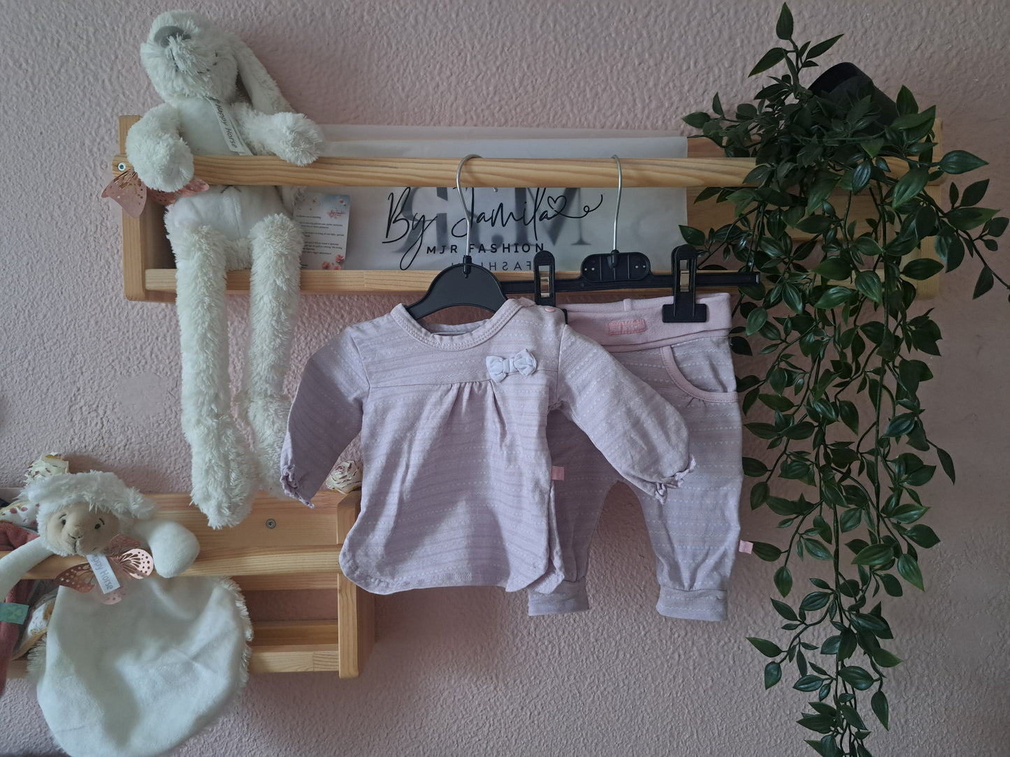 Zachtroze setje 🎀