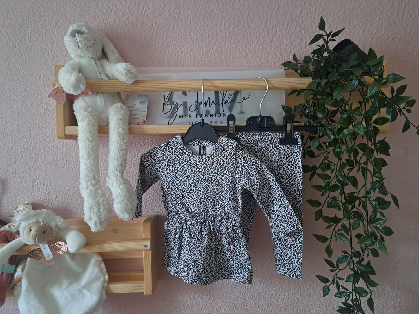 Panterjurkje met legging 🐆🤍