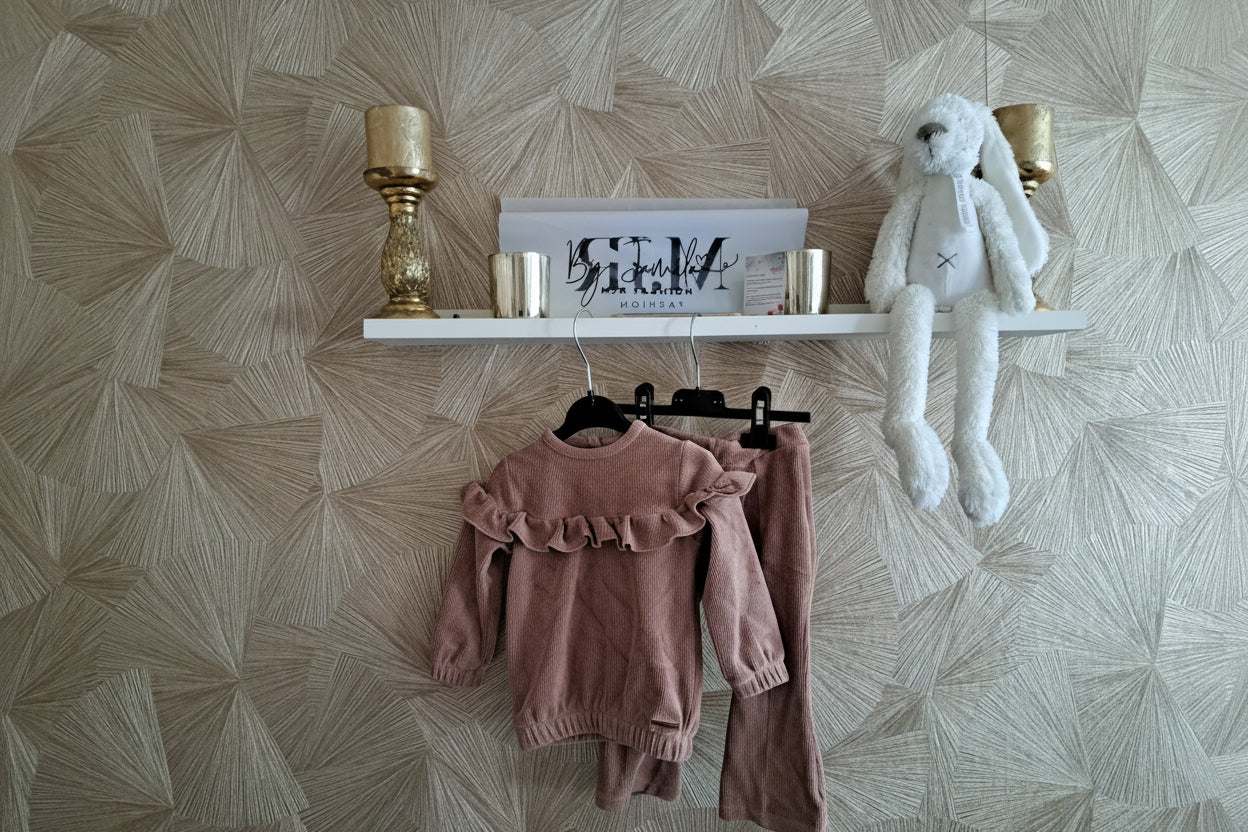 Rib velvet setje 🤎