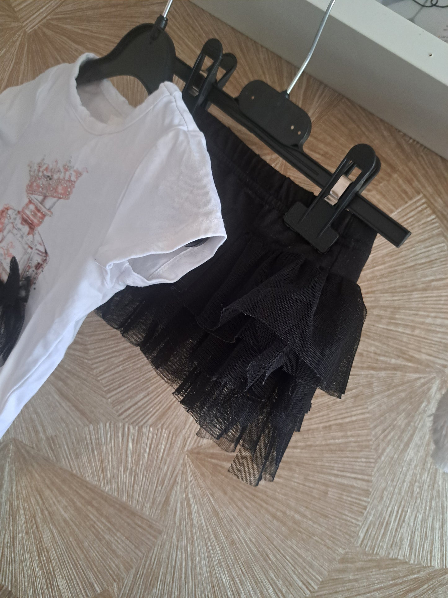 Setje met tule rokje 🤍🖤