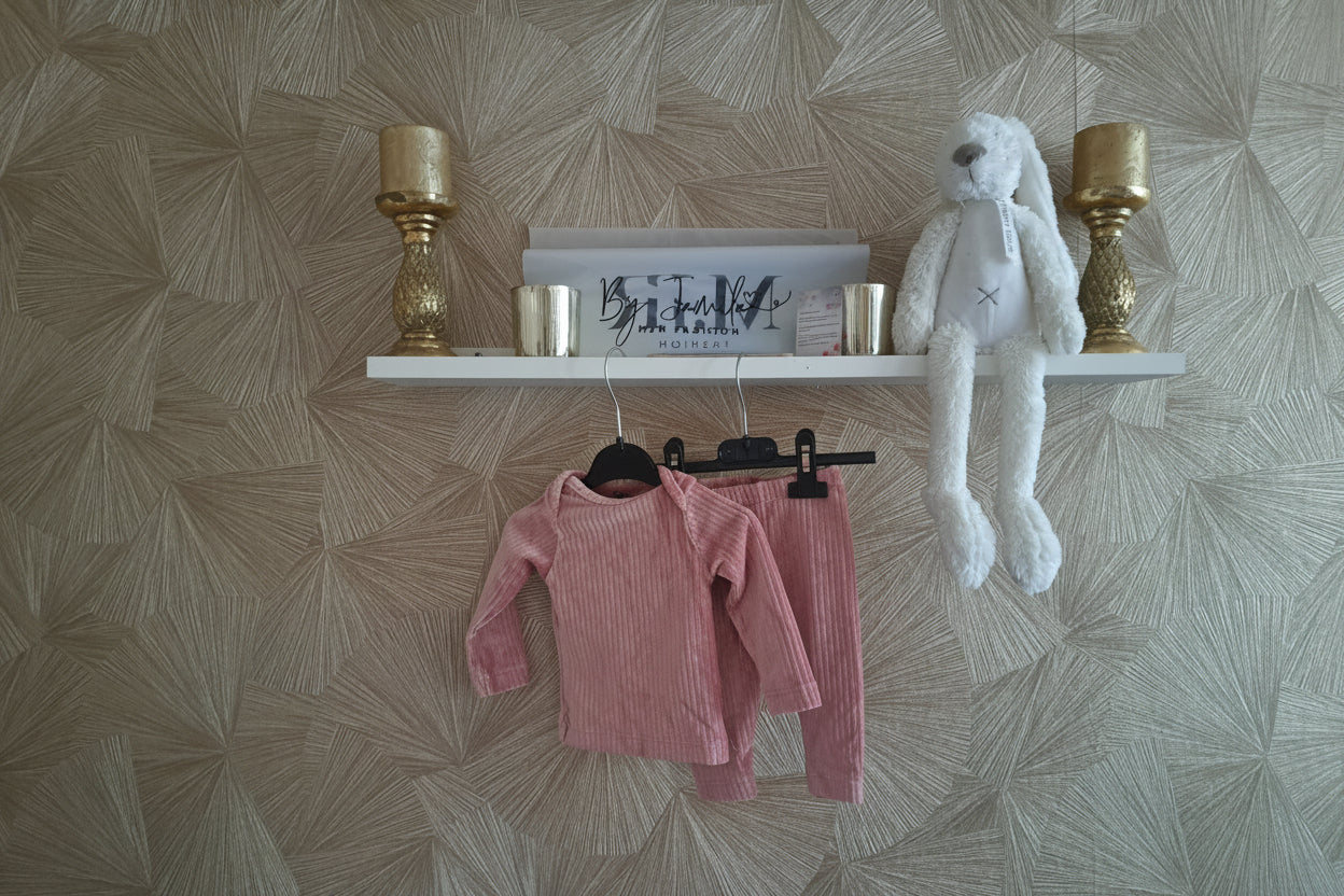 Ribsetje baby - twee kleurtjes 💚🩷
