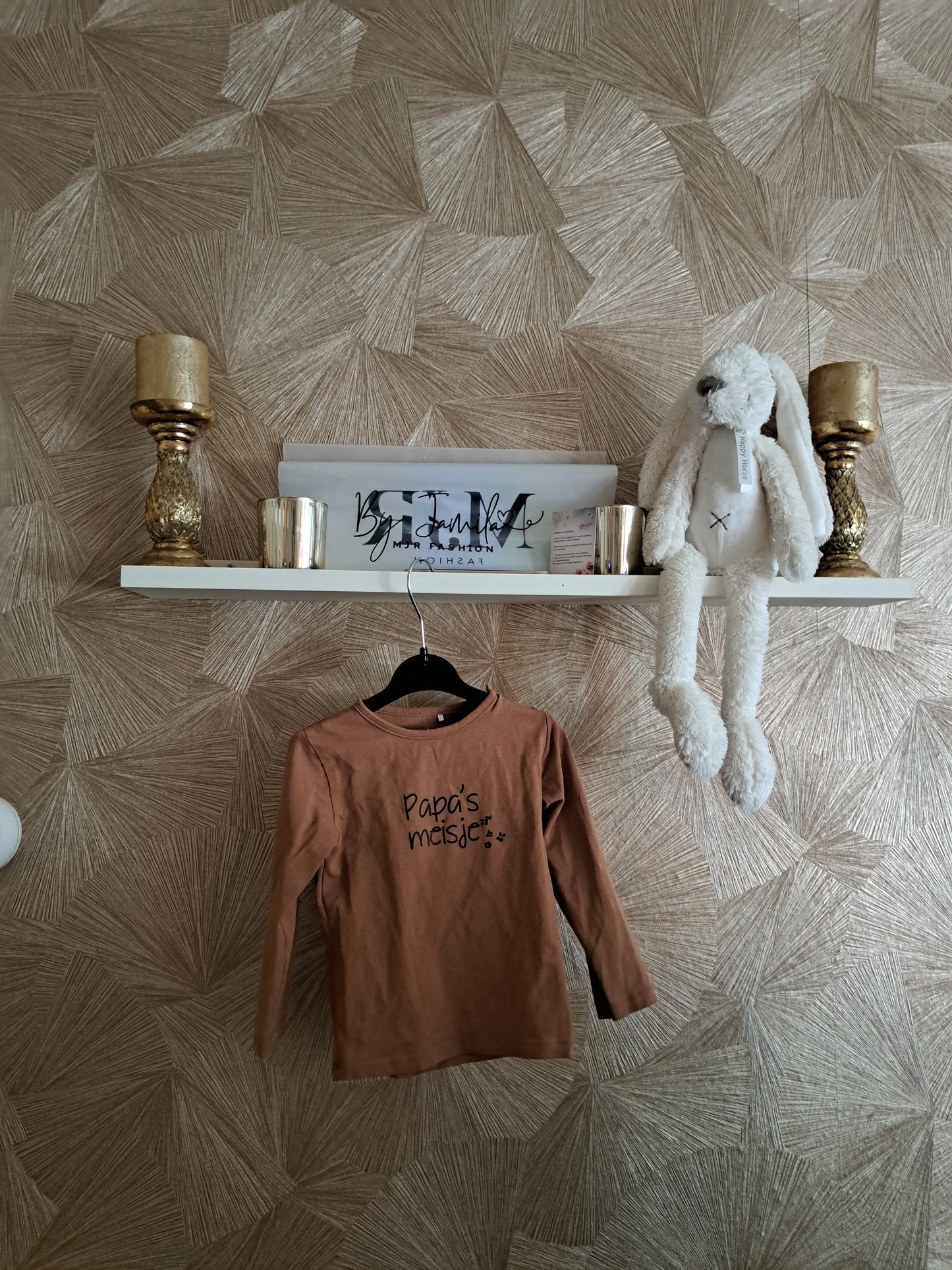 Shirt papa's meisje 🤎