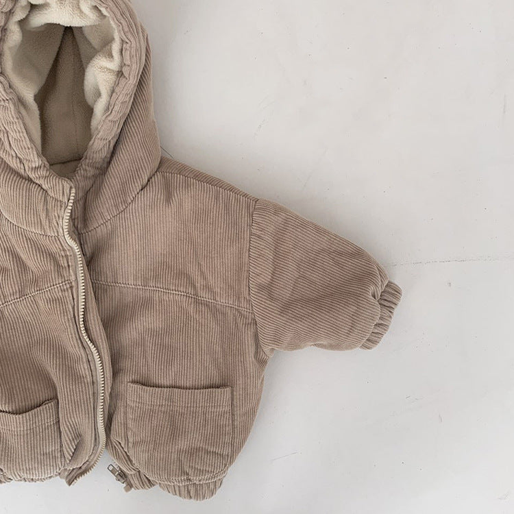 ByJamila – Corduroy Jas met Ritssluiting 🤎💖