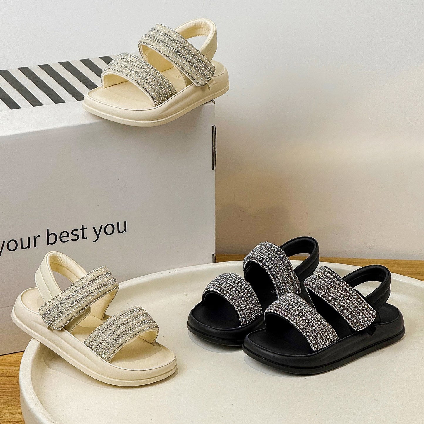 ByJamila – Kids Strandsandalen ✨👡💖