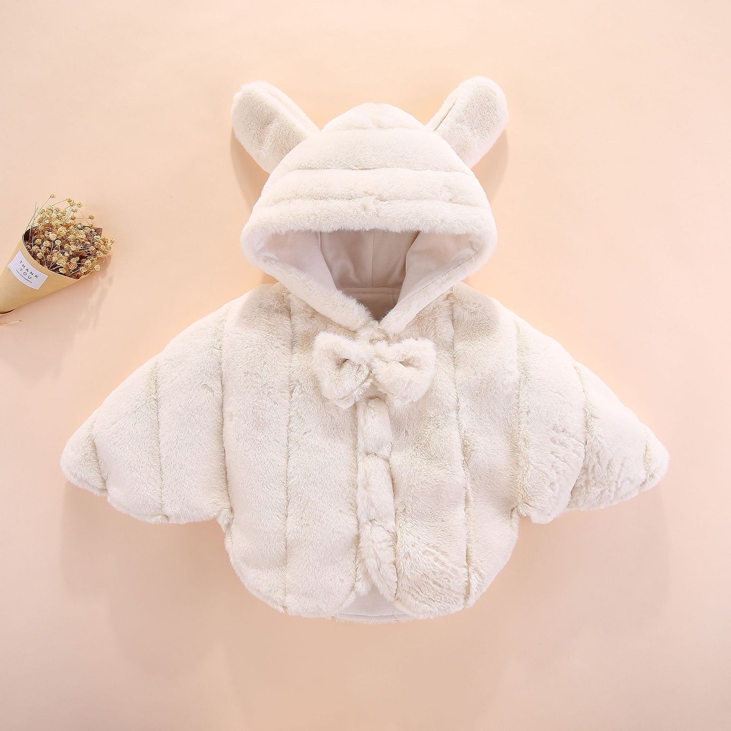 ByJamila - Knusse Fleeceponcho voor Kleine Avonturiers 🐥✨