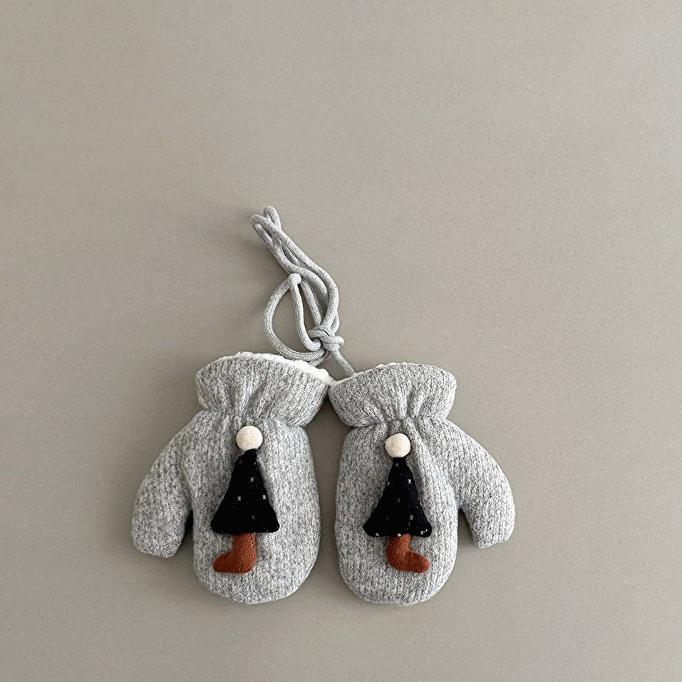 ByJamila – Schattige Paddenstoel Wantjes van Zachte Wol🍄🧤