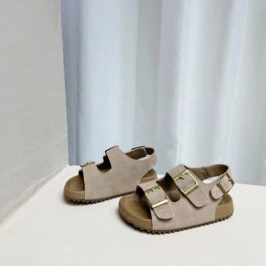 ByJamila - Suède Sandalen met Prints 🌸🐆