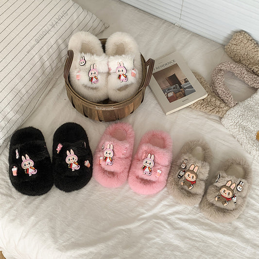 ByJamila – Labubu Slofjes 4 Kleuren “Cozy Toes” 🧦