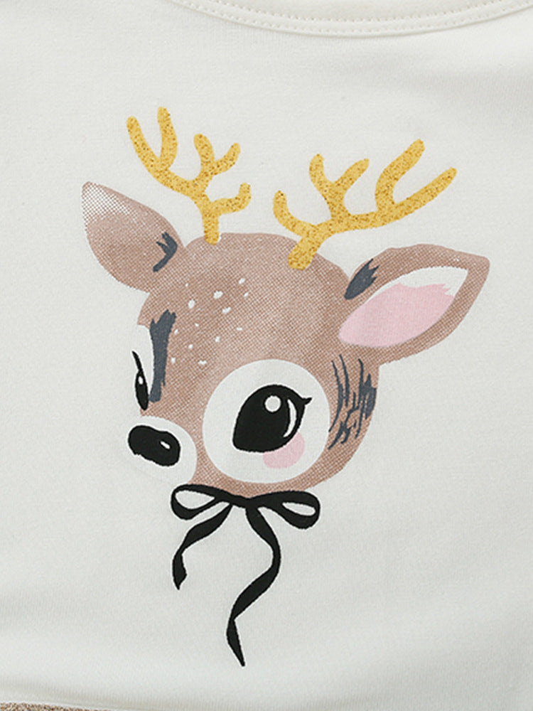 🟡 ByJamila – Sunny Deer Dress