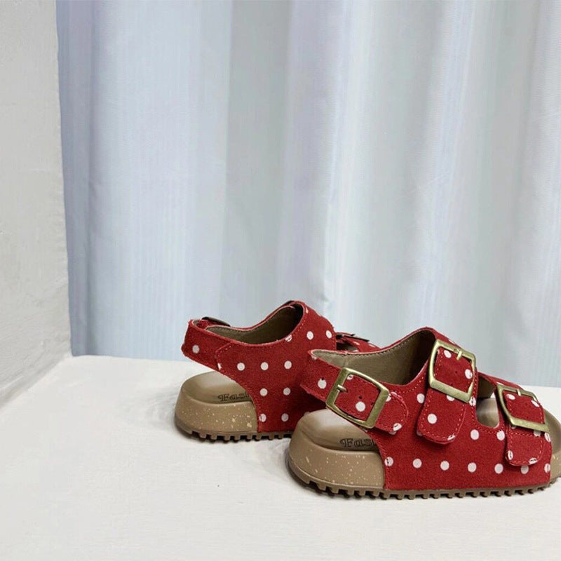 ByJamila - Suède Sandalen met Prints 🌸🐆