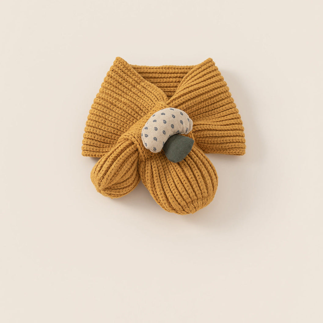 ByJamila – Mushroom Button Knit Sjaaltje 🍄🧣✨