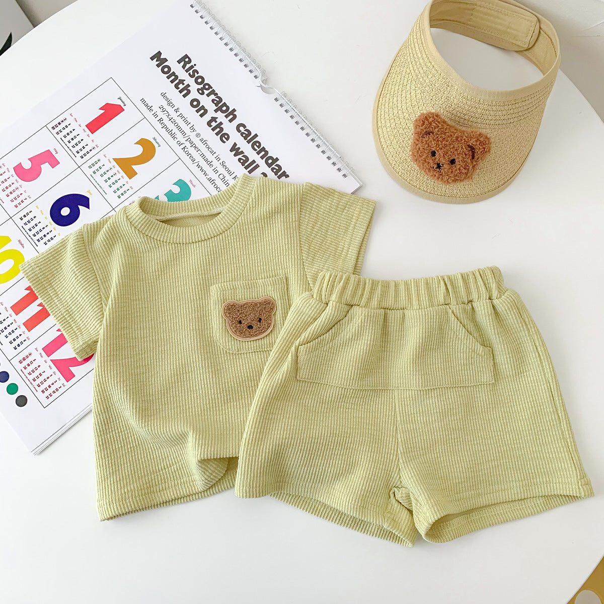 ByJamila - Teddy Rib Summer Set 🧸☀️