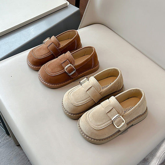 ByJamila – Baby Loafers Beige & Camel 🤎✨
