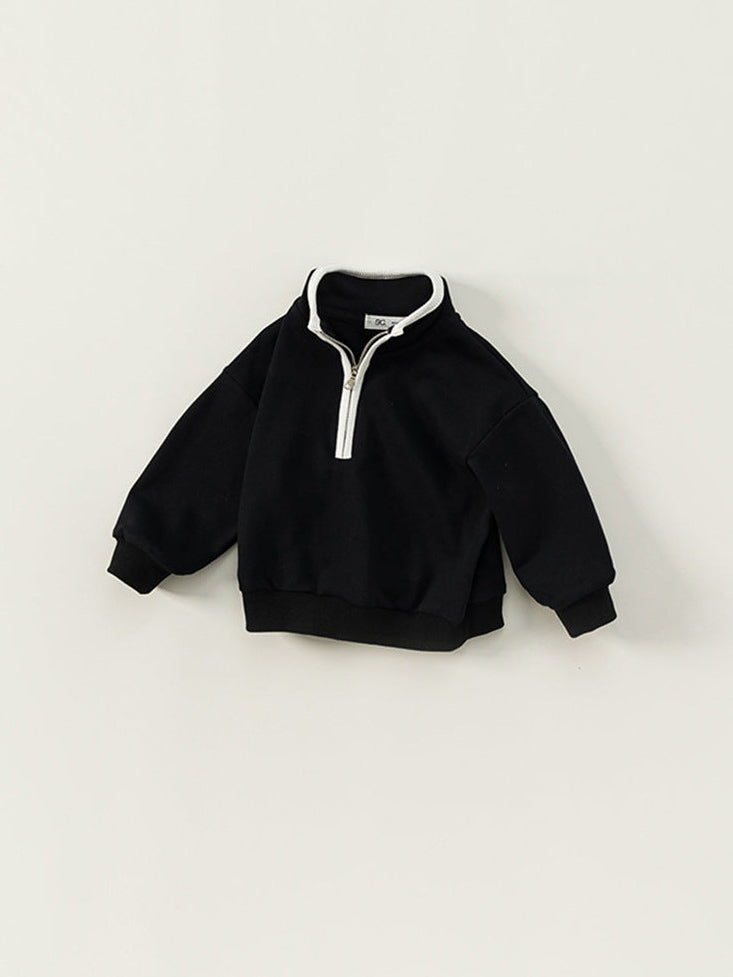 ByJamila – Cozy Black Knit Pullover 🖤✨