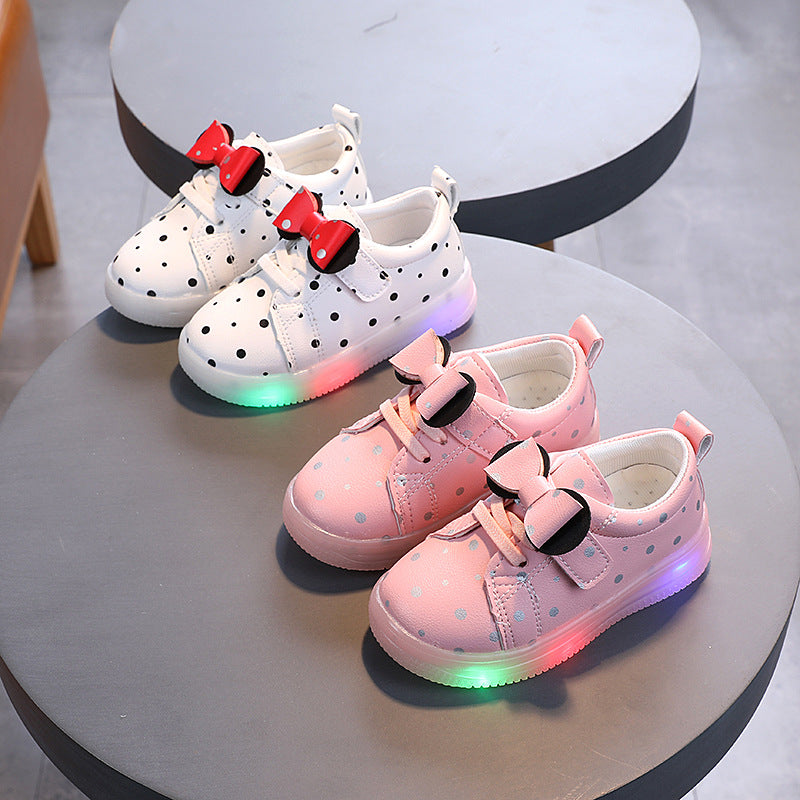 ByJamila - Minnie Sneakers met Lampjes 🎀👟