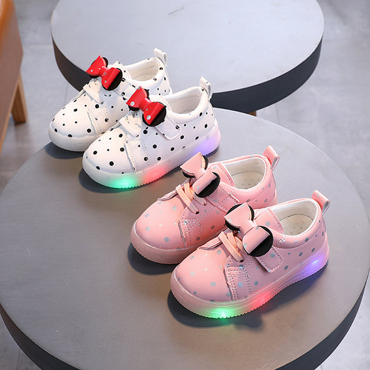ByJamila - Minnie Sneakers met Lampjes 🎀👟