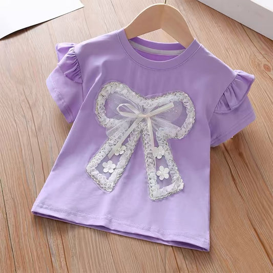 T-Shirt met Grote Strik 🎀✨