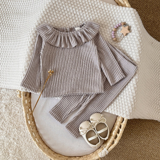 ByJamila – Geribde Gebreide Tweedelige Set 💖❄️
