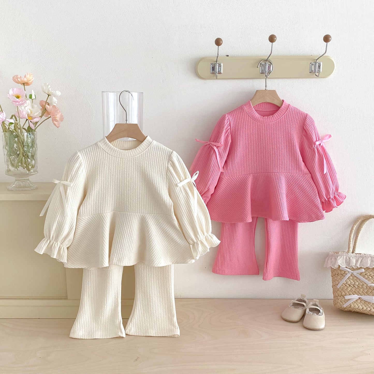 ByJamila – Ruffled Bell Bottoms Set 🌸✨