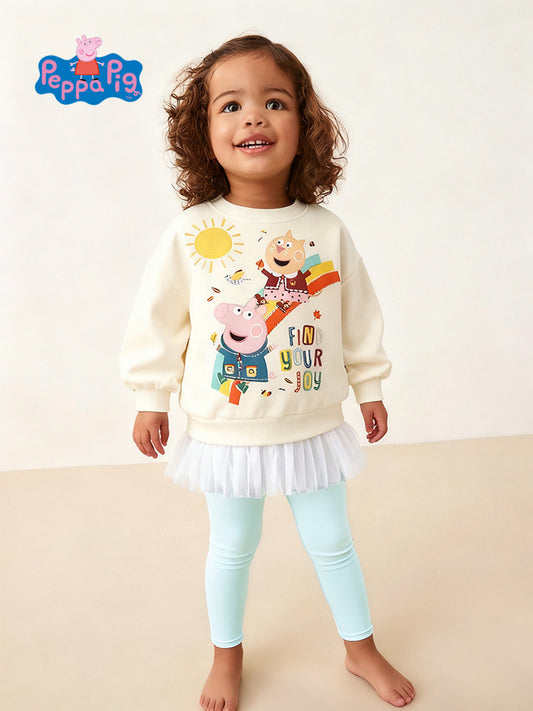 ByJamila – Peppa Pig Trui met Tule 🎀🐷