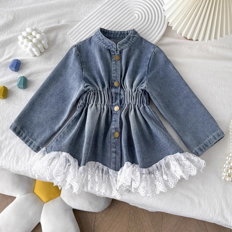 ByJamila – Denim & Lace Dress