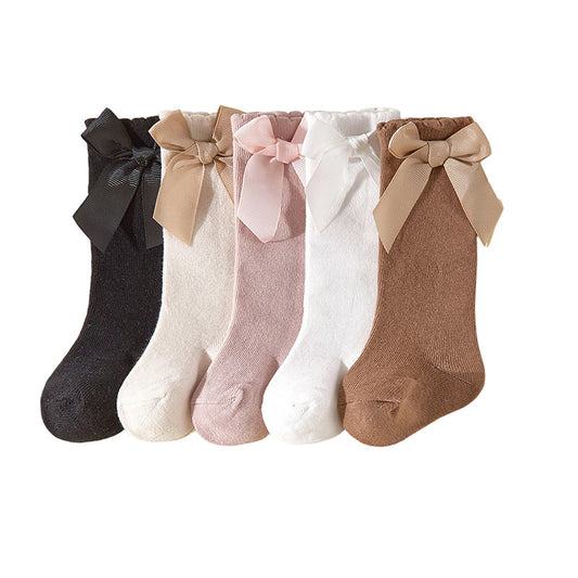 ByJamila – 5-Pack Meisjessokken met Strik 🎀