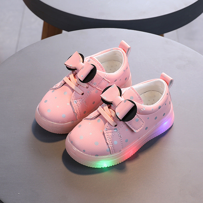 ByJamila - Minnie Sneakers met Lampjes 🎀👟